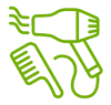 LOGO SERVICIO PELUQUERÍA